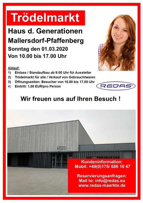 Trodelmarkt Im Haus Der Generationen Hdg In 84066 Mallersdorf